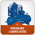 pressure lubricated compressor