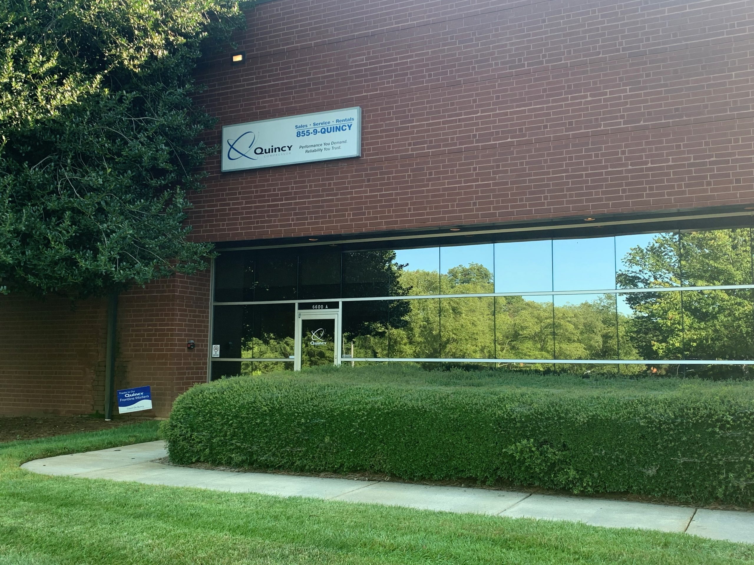 Quincy Air Compressor Office in Charlotte