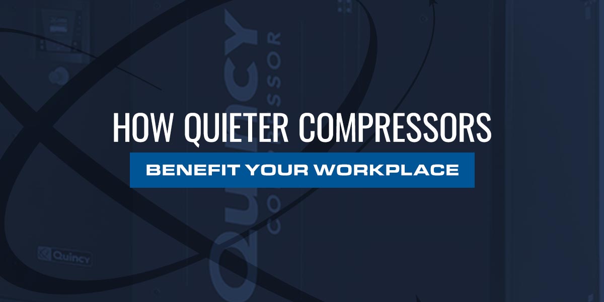 how quieter compressors benefit your workplace