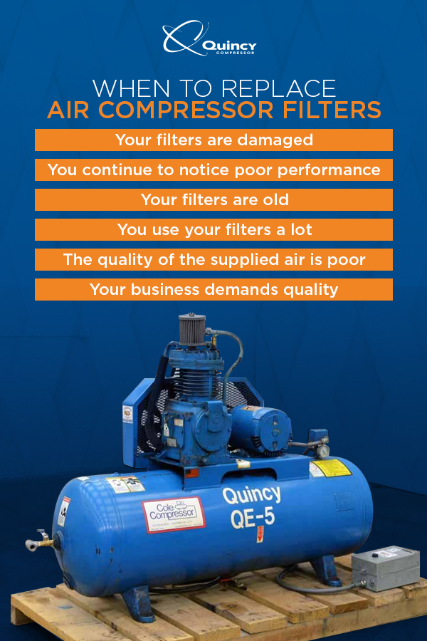 How to Maintain Your Air Compressor Filters Quincy Compressor