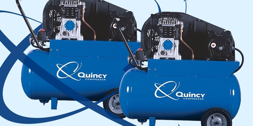 Acerca de los compresores de aire portátiles - Quincy Compressor