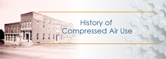 history of air compressor use