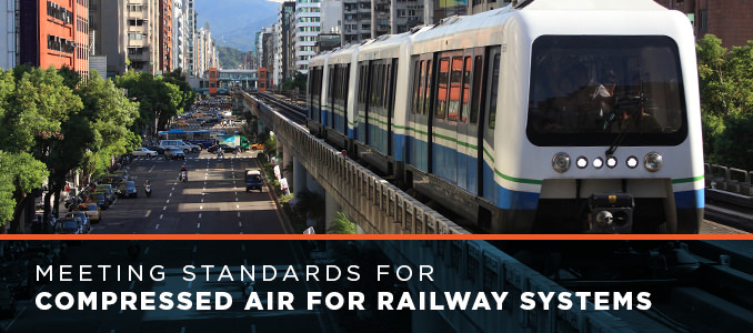 standards for compressed air in railway systems