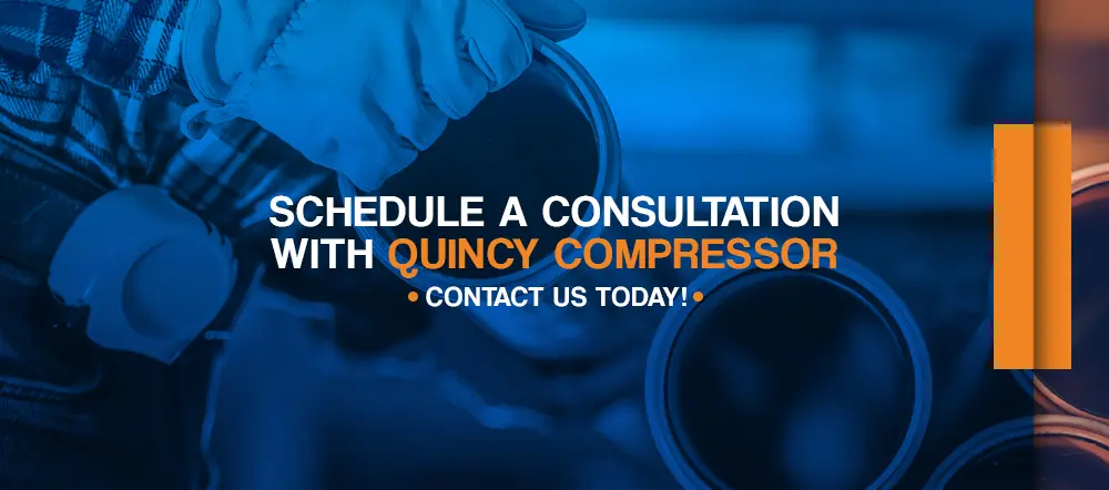 Programa una consulta con Quincy Compressor