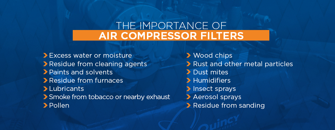 The importance of air compressor filters