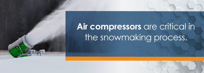 How Ski Resorts Use Industrial Air Compressors to Make Snow - Michigan Air  Solutions