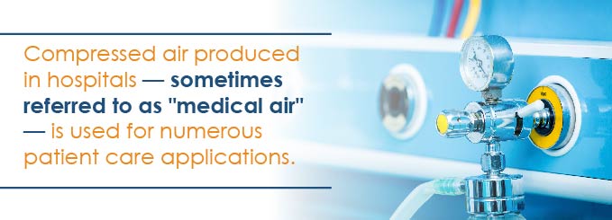 hospital air systems savings 