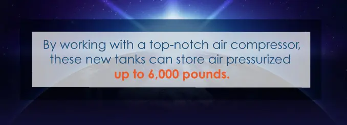 air compressors in space