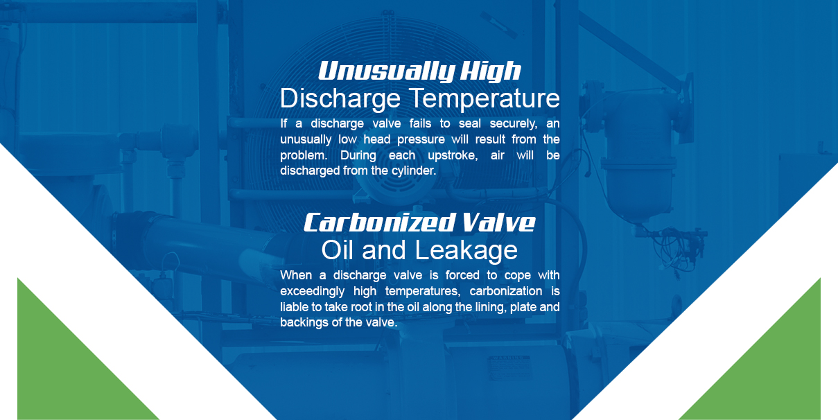 description of unusually high discharge temperature