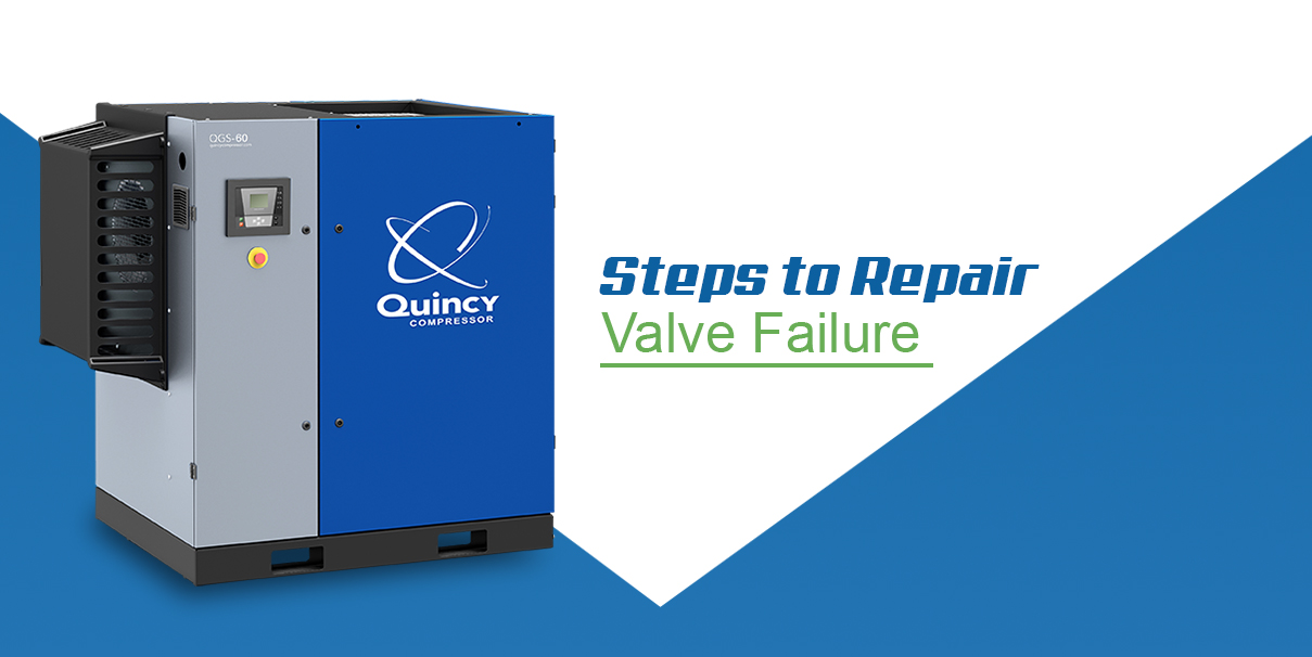 steps to repair valve failure