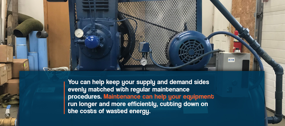 maintenance helps you air compressor equipment run longer and more efficiently
