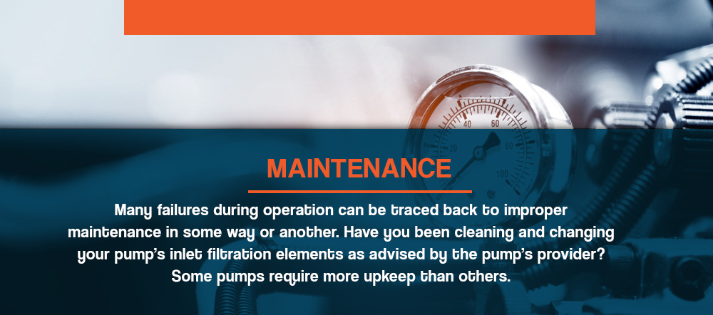 Maintenance