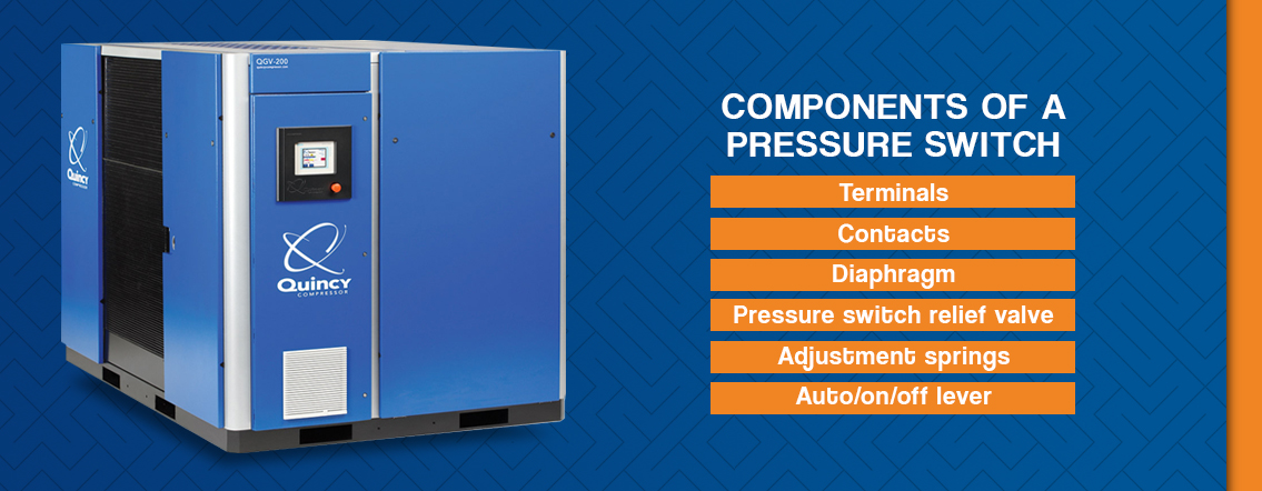 Visualizar cada alabanza Qué es un presostato para compresores de aire |Quincy Compressor