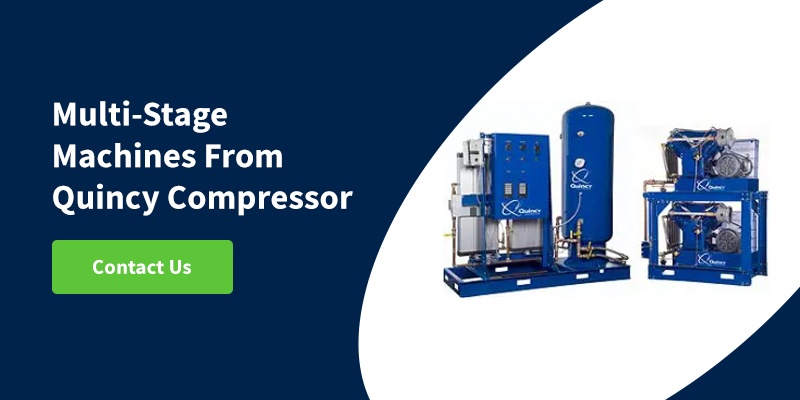 multi-stage machines from quincy compressor