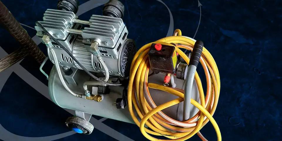 Guía de conexiones para compresores de aire