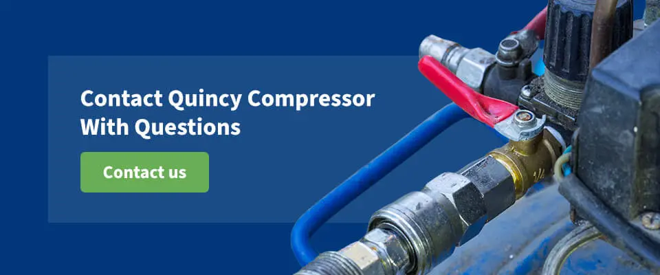 Contacta con Quincy Compressor si tienes preguntas