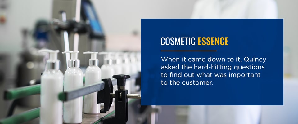 Estudio de caso de Cosmetic Essence