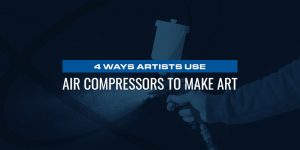 4 maneras en que los artistas utilizan los compresores de aire para hacer arte