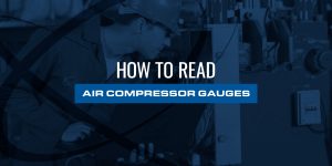 how to read air compressor guages