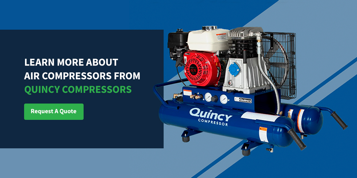 Acerca de los compresores de aire portátiles - Quincy Compressor