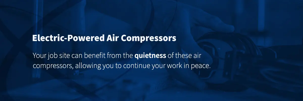 electric-powered air compressors