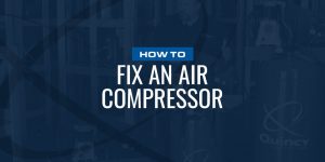 how to fix an air compressor