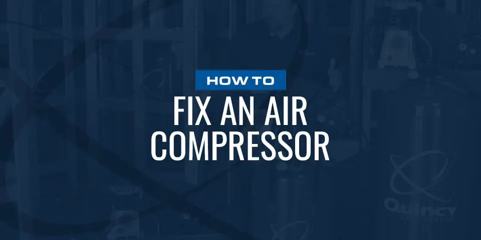 Cómo reparar un compresor de aire