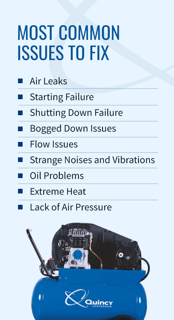 Acerca de los compresores de aire portátiles - Quincy Compressor