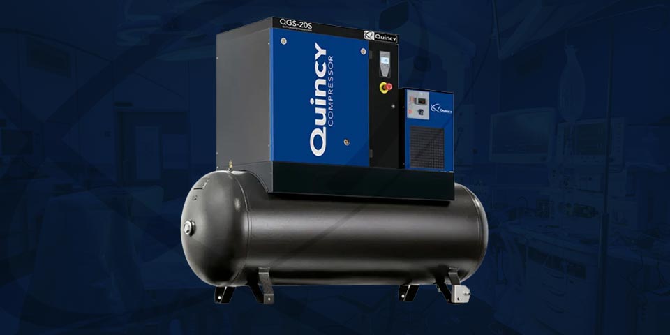 Acerca de los compresores de aire portátiles - Quincy Compressor