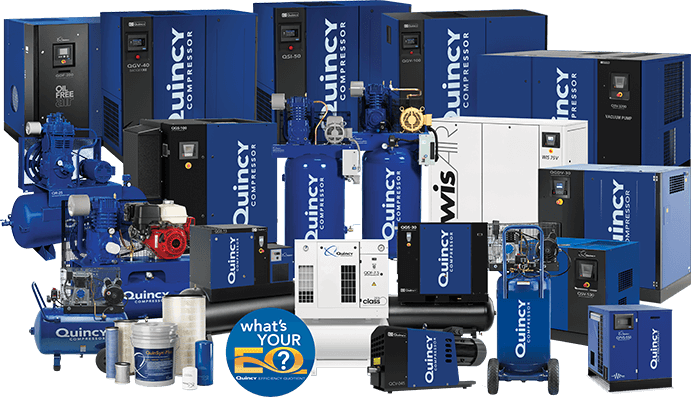 Acerca de los compresores de aire portátiles - Quincy Compressor