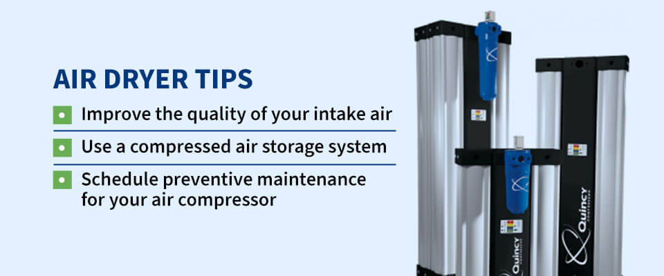 Air Dryer Tips