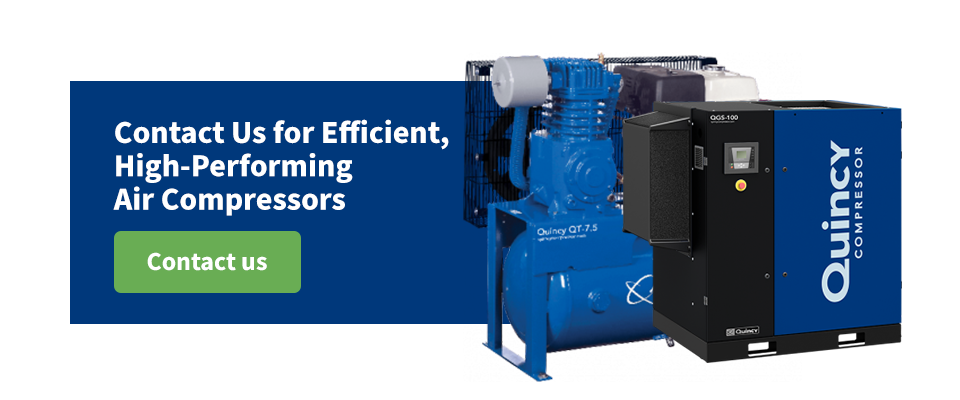 Contact Us for Efficient, High-Performing Air Compressors