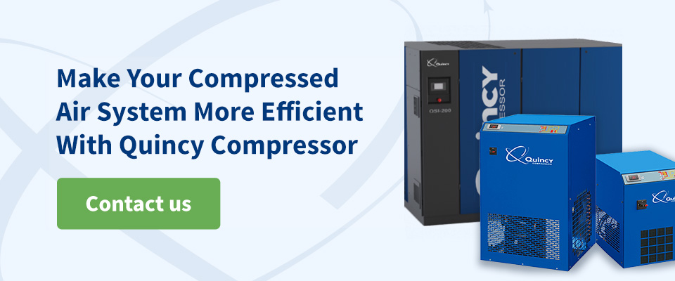 Make Your Compressed Air System More Efficient With Quincy Compressor