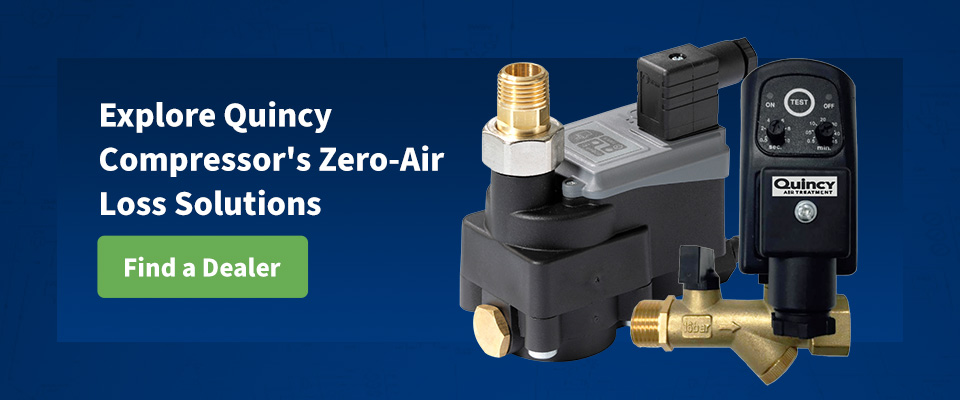 Explore Quincy Compressor's Zero-Air Loss Solutions