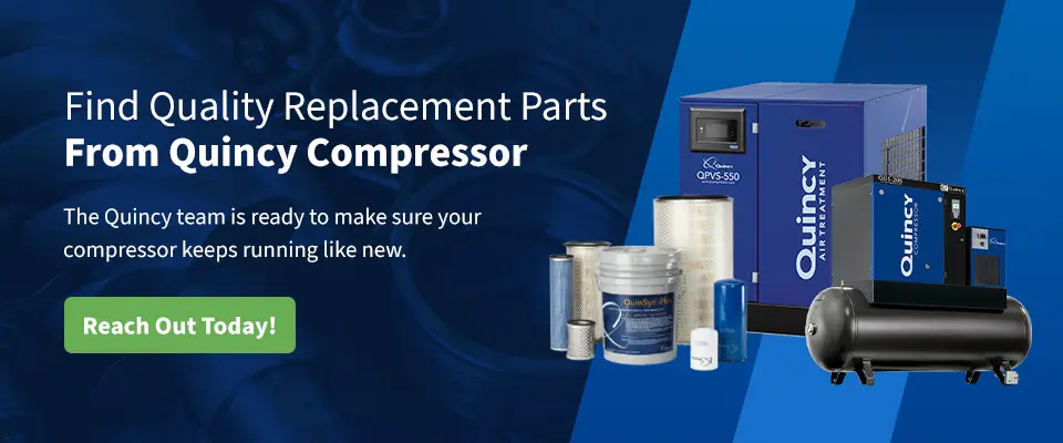 Find Quality Replacement Parts From Quincy Compressor