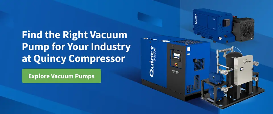 Find the Right Vacuum Pump for Your Industry
